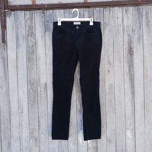 Madewell Pants Mens 29x30 Black Slim Corduroy Preppy‎ Stretch